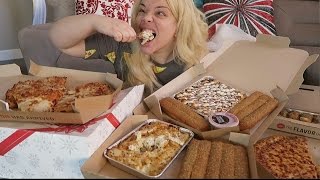 Pizza Hut MUKBANG Eating Show  WATCH ME EAT [upl. by Winikka]