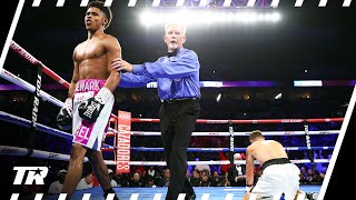 A Young Shakur Stevenson Hits Simion So Hard He Paused in MidAir In Viral KO [upl. by Cortie]