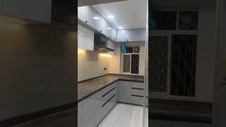 Kitchen idea🔥Open kitchen kitchen modularkitchen smart kitchentips space [upl. by Hintze]