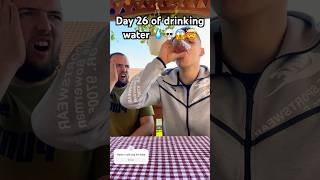 Day 26 of drinking water 💧💀😱🤯 [upl. by Garling]