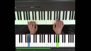 Radetzky March Strauss easy piano [upl. by Ecirtahs]