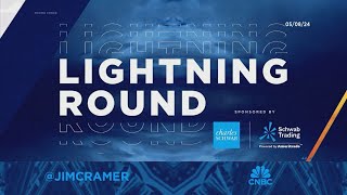 Lightning Round Astera Labs is too high says Jim Cramer [upl. by Adirehs]