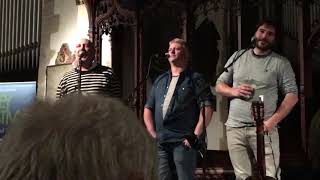 Fisherman’s Friends singing God Moves On The Water at Fowey Festival 2019 [upl. by Ailehpo488]