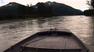 20 mile Girdwood Alaska Salmon Fishing [upl. by Akaya968]