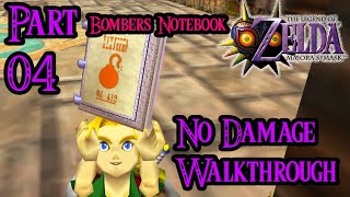 Zelda Majoras Mask 100 Walkthrough Widescreen HD Part 4  Bombers Notebook  Bunny Hood  Bombs [upl. by Chris]