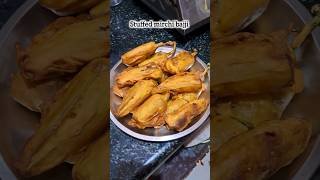 🌶Stuffed mirchi bajji  bajji pakoda shorts snacks yt [upl. by Drannek]