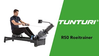 Tunturi Performance R50 Roeier  Roeimachine NL [upl. by Ahcsatan]