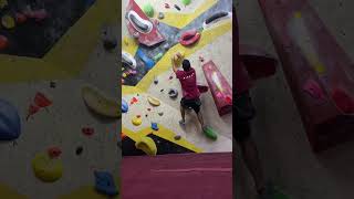 Olympic Climber vs Regular Climber Dynamic Bouldering olympics [upl. by Eidnarb512]