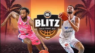 2024 NBL Blitz  New Zealand Breakers vs Adelaide 36ers [upl. by Ahselrak]