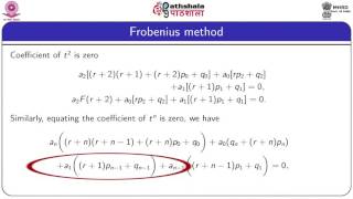 Frobenius series methodI MATH [upl. by Estus]