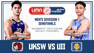 UKSW vs UII  Semifinal Mens Division 1  Yogyakarta I Nov 15 [upl. by Yerahcaz]