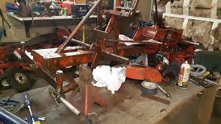 1958 wheel horse rj58 part 2 [upl. by Nyrmac]