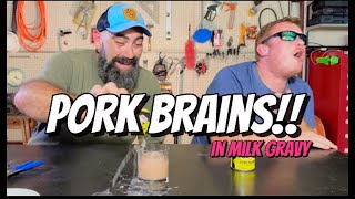 The Pork Brains Challenge Try not to gag [upl. by Hcir]