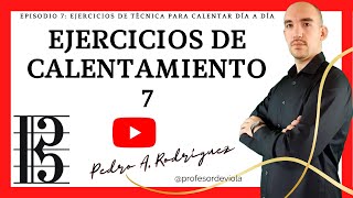 ✅ EP7 EJERCICIOS DE CALENTAMIENTO PARA VIOLA🚀 Mejora tu técnica PASO A PASO 💥¡APRENDE VIOLA [upl. by Petrine594]