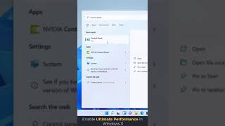 How to Enable Ultimate Performance in Windows 11 [upl. by Ayik]