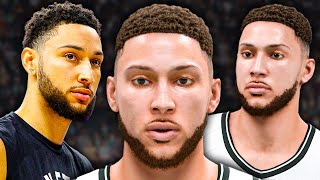 I Played Ben Simmons Career To Save Him 99 Potential [upl. by Juliann]