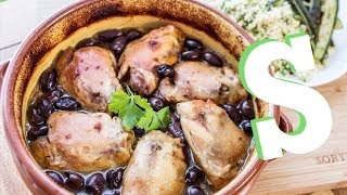 How to Make A Chicken Tagine Recipe  Homemade by SORTED [upl. by Aicilat]