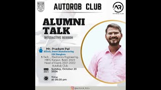 Alumni Talk with Mr Pradum Pal  An Interactive Session [upl. by O'Dell]