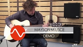 Mayson M1SCE Smart Concept guitar DEMO [upl. by Llednyl]