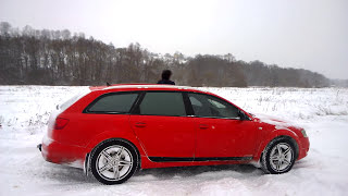 КРАСНЫЙ♞ТАБУН♞ Первый снег на Audi A6 C6 allroad quattro [upl. by Annette]