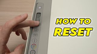 HP Deskjet 2700e 2752e 2710e Printer  How to Reset amp Restore [upl. by Anilrahc]