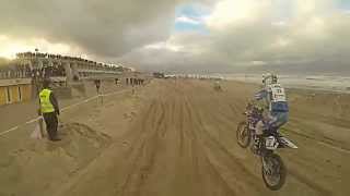 Enduropale du Touquet 2015  Maïcky VALET 36 [upl. by Annaer]