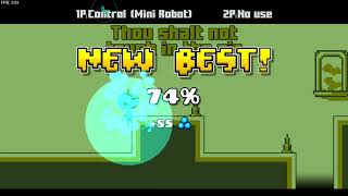 Insane Demon quotGame Timequot 74  Geometry Dash [upl. by Ayram663]