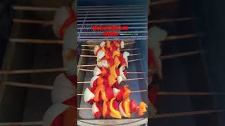 Chicken tikka with veggies grilling asmrshortsyoutubeshorts [upl. by Novanod698]