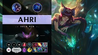 Ahri Mid vs Aurelion Sol  KR Master Patch 1411 [upl. by Marybeth826]