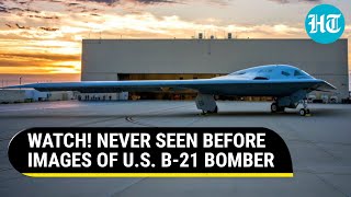 US Shows Off Rare Look Of B21 Nuclear Raider Worlds First Sixth Generation Bomber  Watch [upl. by Murial405]