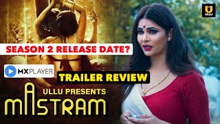 Watch Now  Mastram Trailer Review  Mastram Season 2 Release Date  New Update  Full Of Fantasy [upl. by Mahmoud]