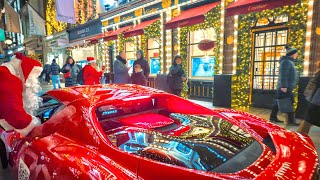 ✨ A Magical London Christmas Night Walk ✨ Christmas in London 2023 ✨ 4K HDR [upl. by Yusem558]