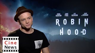 Robin Hood – Interview Taron Egerton [upl. by Yvad]