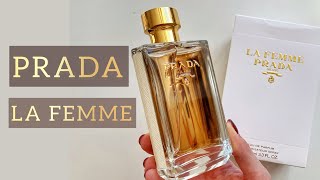 Prada La Femme  Frangipani  YlangYlang  Tuberose  floral fragrance [upl. by Obediah]