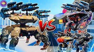 🔥 ALL TITANS VS DEVOURER NEW SPIDER TITAN FACEOFF COMPARISON  WAR ROBOTS TEST SERVER [upl. by Oremo631]