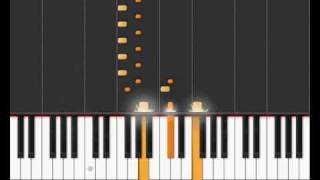 The Nightmare Before Christmas  quotWhats Thisquot on Synthesia [upl. by Takara]