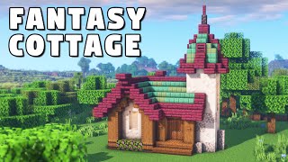 Minecraft Fantasy Cottage Tutorial [upl. by Lua]