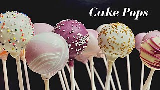 HOW TO MAKE CAKE POPS  TIPS AND TRICKS  All you need to know about cake pops [upl. by Parrie]