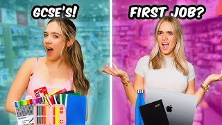 Sisters BACK TO SCHOOL Shopping Haul [upl. by Dedric]