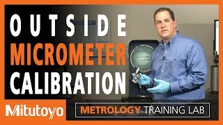 Outside Micrometer Calibration  How to Calibrate  Mitutoyo [upl. by Ydarg]