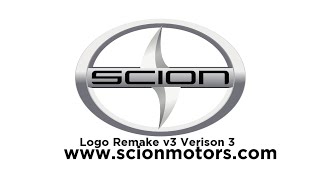 Scion Motors Logo Remake v3 Verison 3 [upl. by Ginnifer]