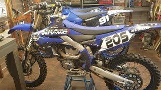 111 YZ250F 20192023 Full Motor Rebuild Part 1 Engine locked up on this Yamaha [upl. by Tam]