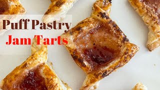 Puff Pastry Jam Tarts Mini Jam Tarts [upl. by Edrock505]