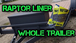 Raptor Liner Whole Trailer [upl. by Yblek]