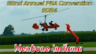 GyroCopters at the 62nd Annual PRA Convention  Mentone Indiana part 3 [upl. by Arsuy]