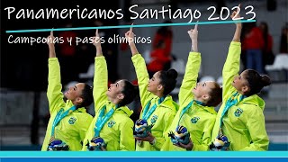 Gimnasia Rítmica Panamericanos Santiago 2023 [upl. by Sofie]