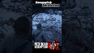 Giant Skeleton ☠ 🦴🦴  Red Dead Redemption 2 rdr2 rdr2gameplay rdr2secret gaming viralvideo [upl. by Kylah727]