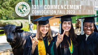 USF Fall 2023 Commencement Ceremony  Saturday 130PM [upl. by Ardiekal735]