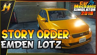 Car Mechanic Simulator  Story Order 1  Emden Lotz [upl. by Animrelliug]