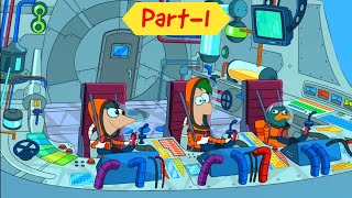 Phineas And Ferb Out Of Launch In Hindi Part1  Phineas And Ferb In Space Full Episode in Hindi [upl. by Al]